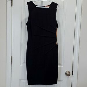 ✨️NWT, Gibson Latimer Size Ruched, Womans Black Dress, Size 6✨️